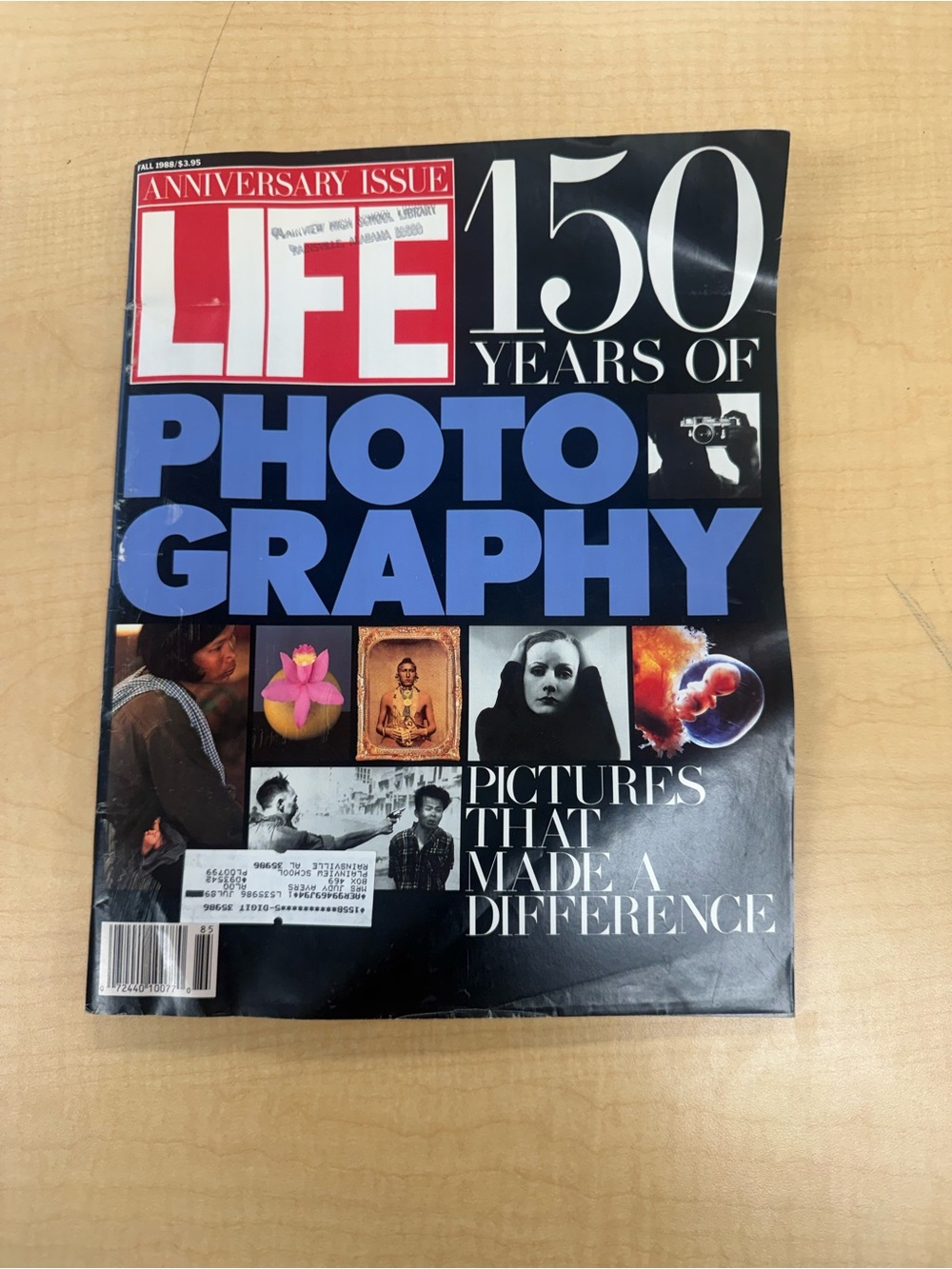Vintage LIFE Magazine Fall 1988 150 years of photography anniversary special ed